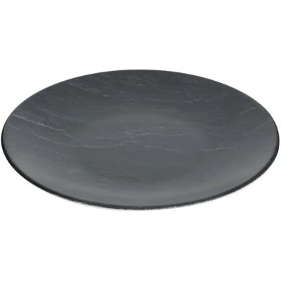 Secret De Gourmet Lot de 6 Assiettes à Dessert Cadence 20cm Noir - Publicité Secret De Gourmet Lot de 6 Assiettes à Dessert Cadence 20cm Noir - Publicité
