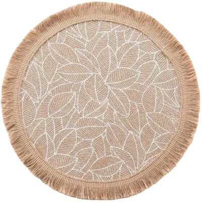 Paris Prix Set de Table en Jute Colombie 38cm Naturel - Publicité Paris Prix Set de Table en Jute Colombie 38cm Naturel - Publicité