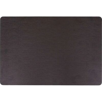 Secret De Gourmet Set de Table Uni Charly 33x49cm Noir - Publicité Secret De Gourmet Set de Table Uni Charly 33x49cm Noir - Publicité