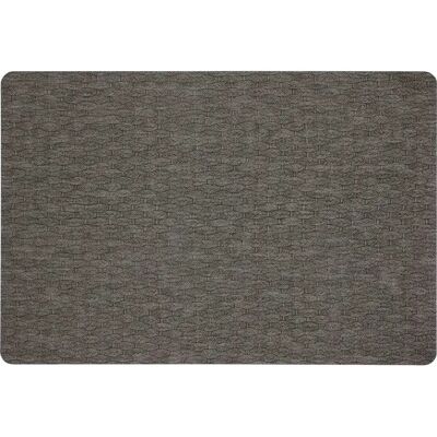 Secret De Gourmet Set de Table Uni Ely 33x49cm Anthracite - Publicité Secret De Gourmet Set de Table Uni Ely 33x49cm Anthracite - Publicité
