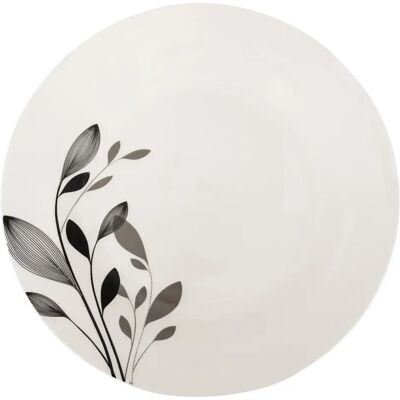 Secret De Gourmet Service de Table 18 Pièces Lila 26cm Blanc & Noir - Publicité Secret De Gourmet Service de Table 18 Pièces Lila 26cm Blanc & Noir - Publicité