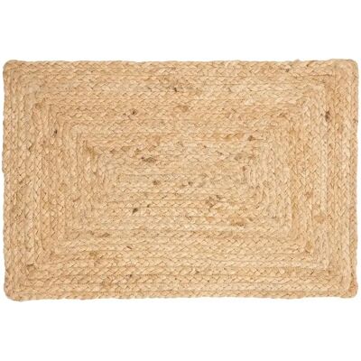 Secret De Gourmet Set de Table en Jute Lonyla 30x45cm Naturel - Publicité Secret De Gourmet Set de Table en Jute Lonyla 30x45cm Naturel - Publicité