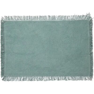 Secret De Gourmet Set de Table Déco Maha 30x45cm Vert Céladon - Publicité Secret De Gourmet Set de Table Déco Maha 30x45cm Vert Céladon - Publicité