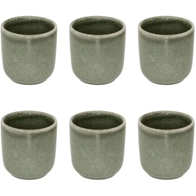 Secret De Gourmet Lot de 6 Tasses à Café Terre Inconnue 10cl Kaki - Publicité Secret De Gourmet Lot de 6 Tasses à Café Terre Inconnue 10cl Kaki - Publicité