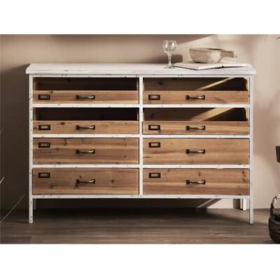 Alexandra House Living Buffet Macao 5C. 81 cm. 121 x 35 x 81 cm - Publicité Alexandra House Living Buffet Macao 5C. 81 cm. 121 x 35 x 81 cm - Publicité