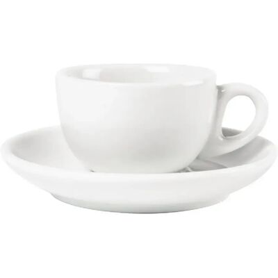 Tasses à Espresso Blanches Olympia Whiteware - Lot de 12 - 85ml - Publicité Tasses à Espresso Blanches Olympia Whiteware - Lot de 12 - 85ml - Publicité