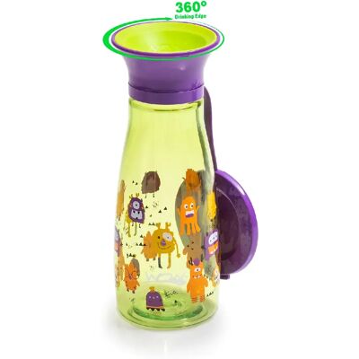 WowCup Gourde 360 ° enfant anti renversement - Publicité WowCup Gourde 360 ° enfant anti renversement - Publicité
