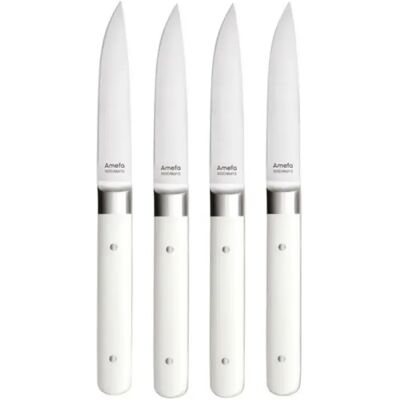 Coffret de 4 couteaux à steak - 4918WHMB02BR4 - Fusion - AMEFA - Publicité Coffret de 4 couteaux à steak - 4918WHMB02BR4 - Fusion - AMEFA - Publicité