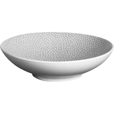 Médard De Noblat Stone Gris clair - Coffret 6 assiettes salade et pâtes - Publicité Médard De Noblat Stone Gris clair - Coffret 6 assiettes salade et pâtes - Publicité