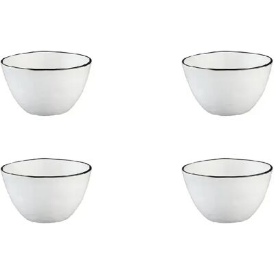 Bjorn Bol PURE Ø12cm - 4 pièces - Blanc Neige - Publicité Bjorn Bol PURE Ø12cm - 4 pièces - Blanc Neige - Publicité