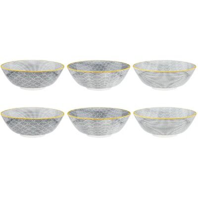 Bjorn Bol PATTERN Ø21cm - 6 pièces - Eclipse - Publicité Bjorn Bol PATTERN Ø21cm - 6 pièces - Eclipse - Publicité