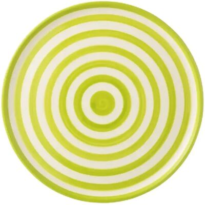 J-Line Assiette plate en céramique vert clair 34x34x2.5 cm - Publicité J-Line Assiette plate en céramique vert clair 34x34x2.5 cm - Publicité