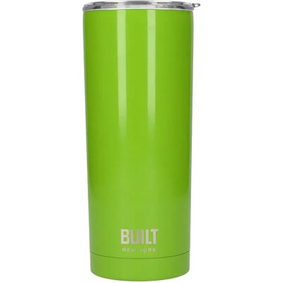 Built Gobelet Isotherme 590ml en Acier Inoxydable Double Paroi Sous Vide Vert - Publicité Built Gobelet Isotherme 590ml en Acier Inoxydable Double Paroi Sous Vide Vert - Publicité