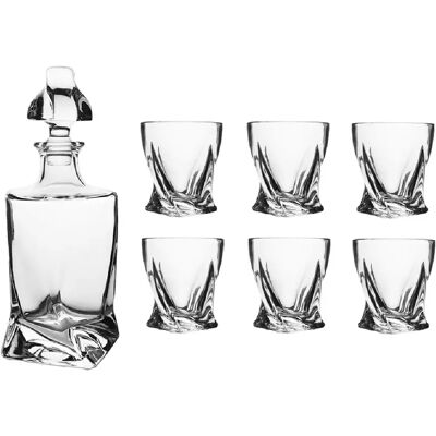 Table Passion Coffret carafe avec 6 verres Rugg - Publicité Table Passion Coffret carafe avec 6 verres Rugg - Publicité