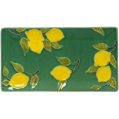 Table Passion Plat rectangle Lemon 37x21 cm - Publicité Table Passion Plat rectangle Lemon 37x21 cm - Publicité