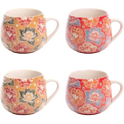 Table Passion Coffret de 4 mugs Zphyr 45 cl - Publicité Table Passion Coffret de 4 mugs Zphyr 45 cl - Publicité