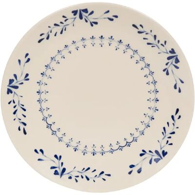 Table Passion Plat rond Appoline bleu 32 cm - Publicité Table Passion Plat rond Appoline bleu 32 cm - Publicité