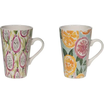 Table Passion Coffret de 2 mugs Salvador 46 cl - Publicité Table Passion Coffret de 2 mugs Salvador 46 cl - Publicité