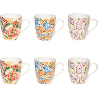 Table Passion Coffret de 6 tasses Salvador 23 cl - Publicité Table Passion Coffret de 6 tasses Salvador 23 cl - Publicité