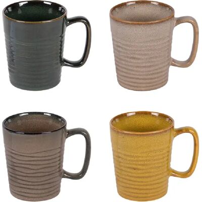 Table Passion Coffret de 4 mugs haut Kili 40 cl - Publicité Table Passion Coffret de 4 mugs haut Kili 40 cl - Publicité