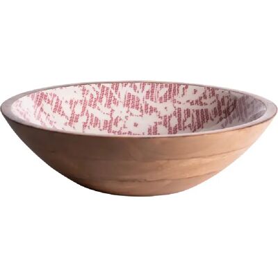 Table Passion Coupe Léa rouge en manguier 30 cm - Publicité Table Passion Coupe Léa rouge en manguier 30 cm - Publicité