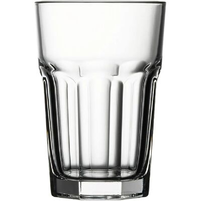 Verres à long drink Pasabahce - Lot de 12 - 35,5 cl - Transparent - Collection Casablanca - Publicité Verres à long drink Pasabahce - Lot de 12 - 35,5 cl - Transparent - Collection Casablanca - Publicité