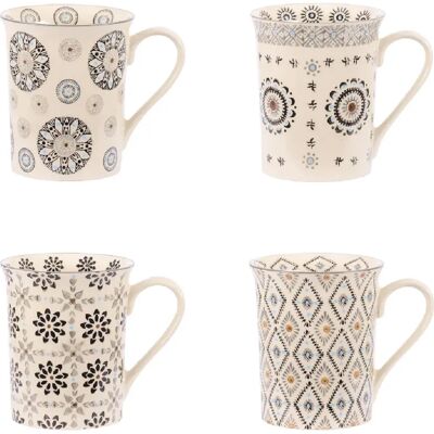 Table Passion Coffret de 4 mugs Nelson 30 cl - Publicité Table Passion Coffret de 4 mugs Nelson 30 cl - Publicité