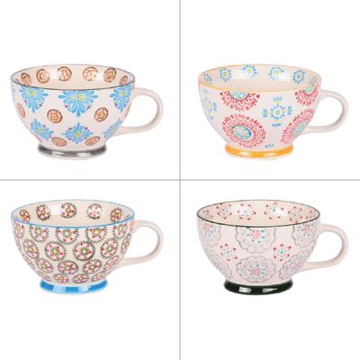 Table Passion Coffret de 4 déjeuners Bohème 32 cl - Publicité Table Passion Coffret de 4 déjeuners Bohème 32 cl - Publicité