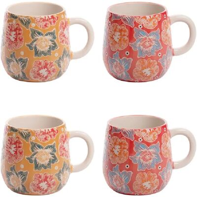Table Passion Coffret de 4 mugs Zphyr 50 cl - Publicité Table Passion Coffret de 4 mugs Zphyr 50 cl - Publicité