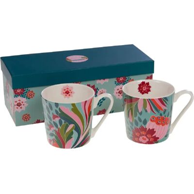 Amadeus Coffret de 2 mugs Isaline - Publicité Amadeus Coffret de 2 mugs Isaline - Publicité
