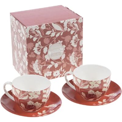 Amadeus Coffret de 2 tasses et sous-tasses Isana - Publicité Amadeus Coffret de 2 tasses et sous-tasses Isana - Publicité