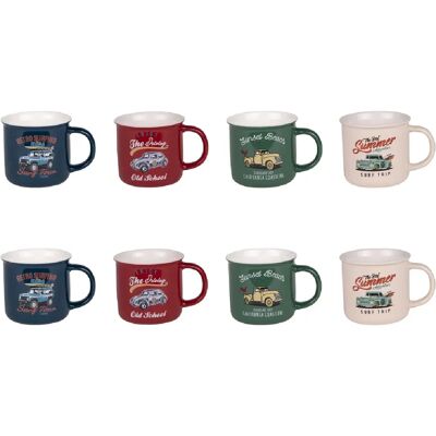 Table Passion Coffret de 8 tasses Californy 10 cl - Publicité Table Passion Coffret de 8 tasses Californy 10 cl - Publicité