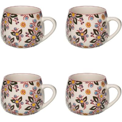 Table Passion Coffret de 4 mugs Siena 45 cl - Publicité Table Passion Coffret de 4 mugs Siena 45 cl - Publicité