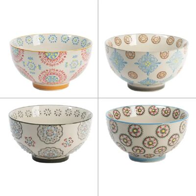 Table Passion Coffret de 4 bols Bohème 14 cm - Publicité Table Passion Coffret de 4 bols Bohème 14 cm - Publicité