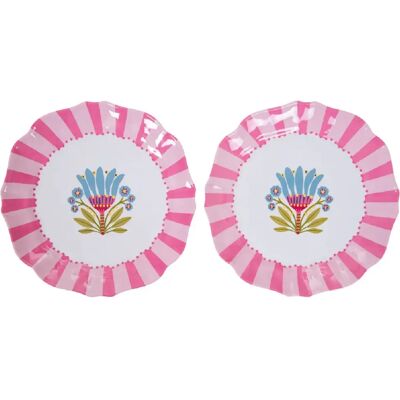 Amadeus Lot de 2 assiettes candy - Publicité Amadeus Lot de 2 assiettes candy - Publicité