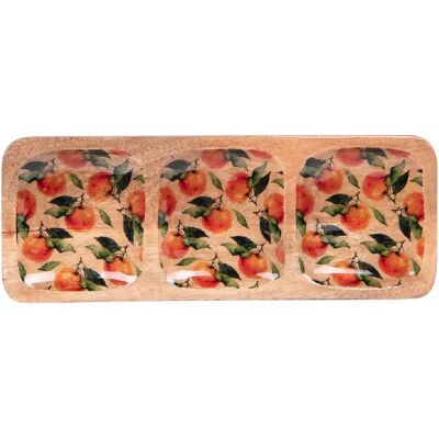 Table Passion Plat apéritif Amalfi 40x15 cm - Publicité Table Passion Plat apéritif Amalfi 40x15 cm - Publicité