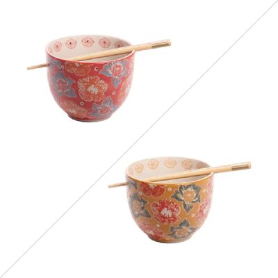 Table Passion Bol avec baguettes Zephyr 13 cm (lot de 2) - Publicité Table Passion Bol avec baguettes Zephyr 13 cm (lot de 2) - Publicité