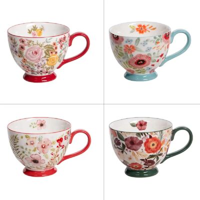 Table Passion Tasse Jumbo Zely 45 cl (lot de 4) - Publicité Table Passion Tasse Jumbo Zely 45 cl (lot de 4) - Publicité