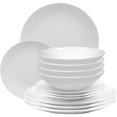 Table Passion - Service d'assiettes 12 pièces Ayra - Publicité Table Passion - Service d'assiettes 12 pièces Ayra - Publicité