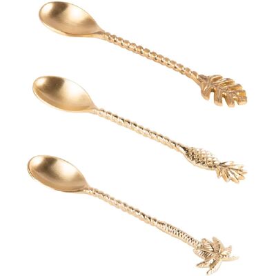 Table Passion Cuillère à dessert Tropical (lot de 6) - Publicité Table Passion Cuillère à dessert Tropical (lot de 6) - Publicité