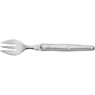 Fourchette à gâteau en inox Jean Dubost - Lot de 6 - 16,5cm - Compatible lave-vaisselle - Fabriqué en France - Publicité Fourchette à gâteau en inox Jean Dubost - Lot de 6 - 16,5cm - Compatible lave-vaisselle - Fabriqué en France - Publicité
