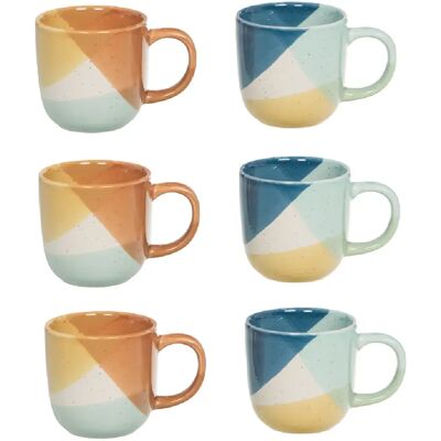 Table Passion Coffret de 6 tasses Graphi 18 cl - Publicité Table Passion Coffret de 6 tasses Graphi 18 cl - Publicité