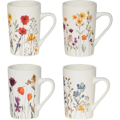 Table Passion Coffret de 4 mugs Iris 38 cl - Publicité Table Passion Coffret de 4 mugs Iris 38 cl - Publicité