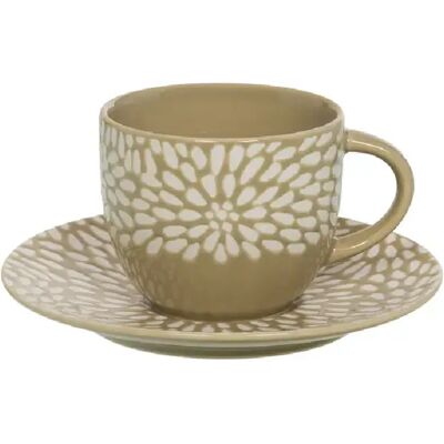 Table Passion Tasse à thé Tahini 22CL (lot de 6) - Publicité Table Passion Tasse à thé Tahini 22CL (lot de 6) - Publicité