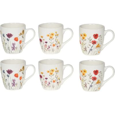 Table Passion Coffret de 6 tasses Iris 23 cl - Publicité Table Passion Coffret de 6 tasses Iris 23 cl - Publicité