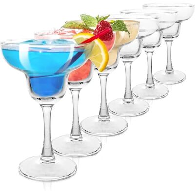 Vendos85 Verres à cocktail transparents 270 ml – Lot de 6 - Publicité Vendos85 Verres à cocktail transparents 270 ml – Lot de 6 - Publicité
