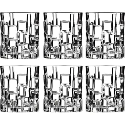 Vendos85 Lot de 6 Verres à Whisky Cristal – 300 ml - Publicité Vendos85 Lot de 6 Verres à Whisky Cristal – 300 ml - Publicité