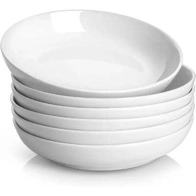 Vendos85 Bols en porcelaine 945?ml pour pâtes et soupes - Publicité Vendos85 Bols en porcelaine 945?ml pour pâtes et soupes - Publicité