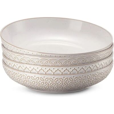 Vendos85 Set de 6 petites assiettes en céramique colorée 20 cm - Publicité Vendos85 Set de 6 petites assiettes en céramique colorée 20 cm - Publicité