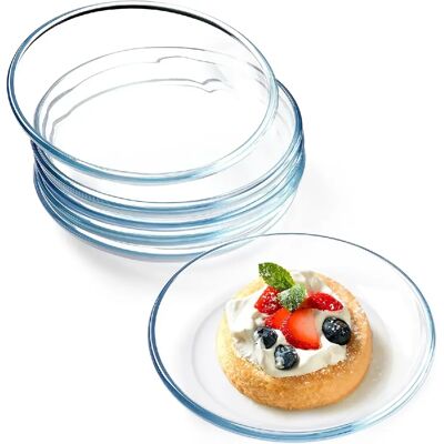 Vendos85 Assiettes réutilisables en plastique PET – lot pratique - Publicité Vendos85 Assiettes réutilisables en plastique PET – lot pratique - Publicité